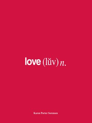 cover image of love (luv) n.